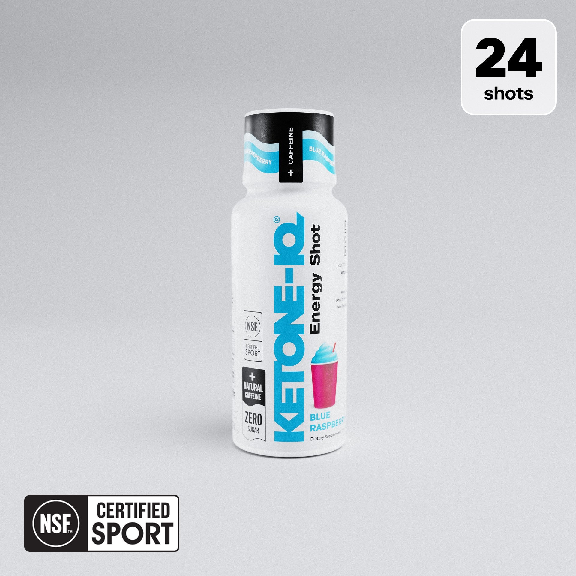 Ketone-IQ® +Caffeine Blue Raspberry | Focus & Energy