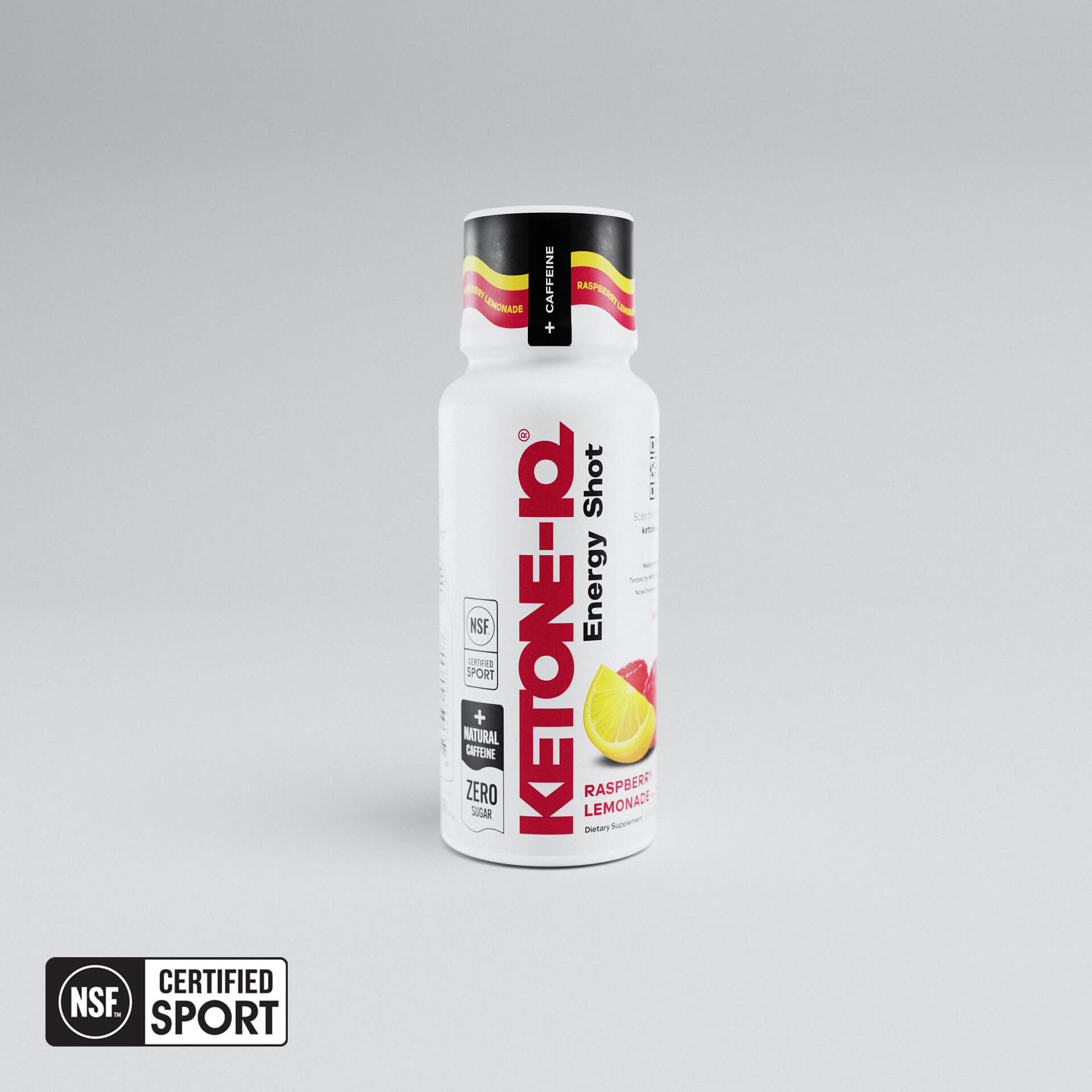 Ketone-IQ® +Caffeine Raspberry